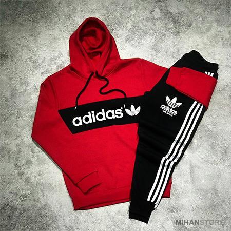 ست سوئیشرت و شلوار Adidas طرح Nigo